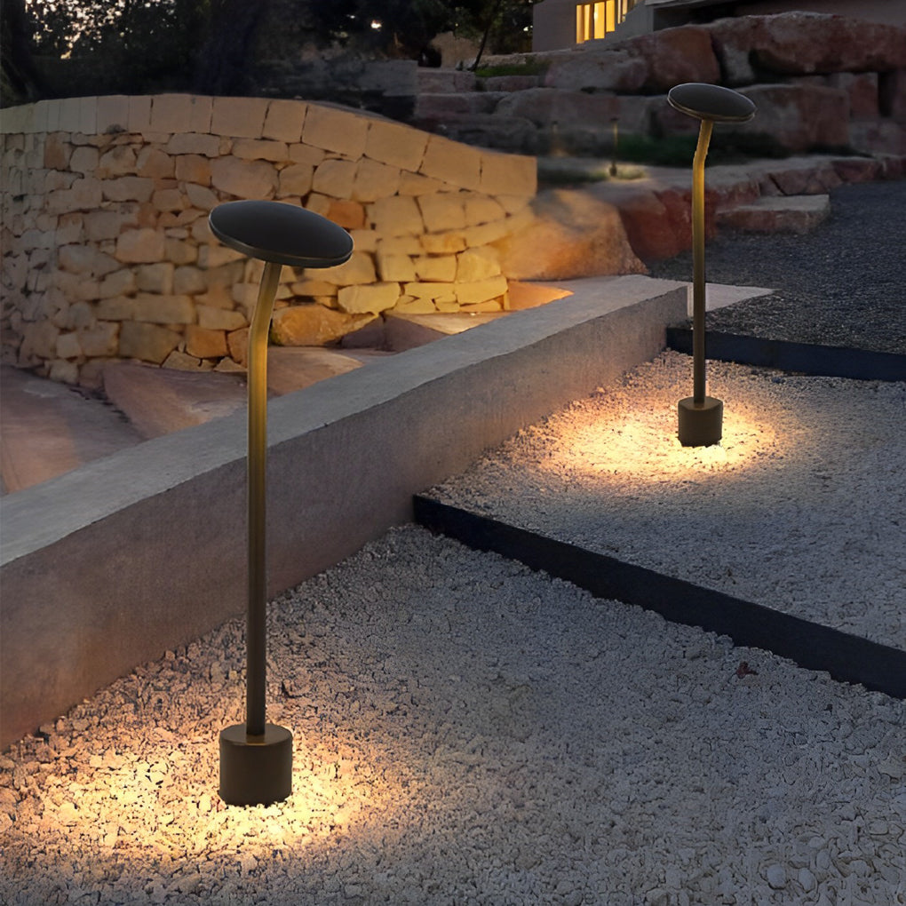 Nimble Mushroom Lawn Durable Aluminum Pathway Lighting