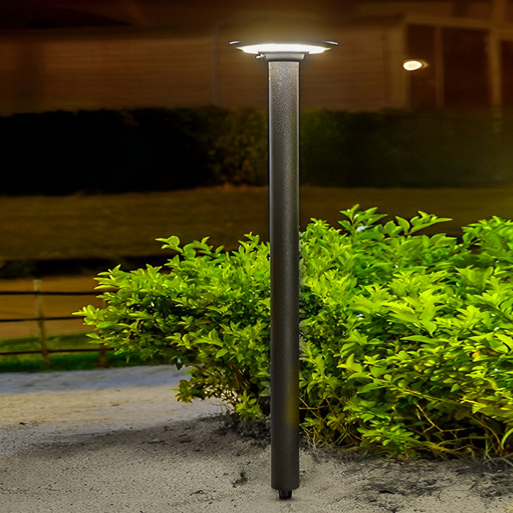 Opay Round LED Solar Design Aluminum Outdoor Light