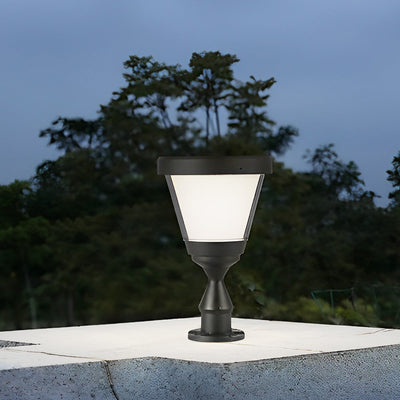 Nssia LED Modern Aluminum Outdoor Post Pillar Lights