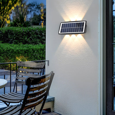 Soldier Rectangular LED Modern ABS Outdoor Wall Lamp