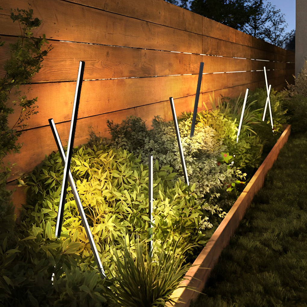 Hayle Minimalist Landscape Linear Aluminum Outdoor Light