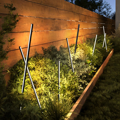 Hayle Minimalist Landscape Linear Aluminum Outdoor Light