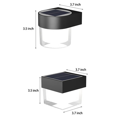 Philipa Square LED Minimalist Iron Outdoor Wall Lights
