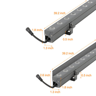Farme Linear LED Aluminum Outdoor Wall Washer Lights