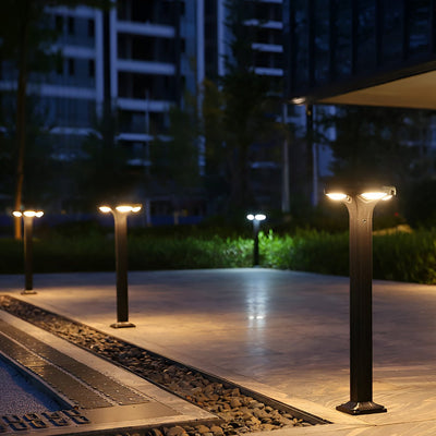 Mariss Square LED Aluminum Outdoor Path Lights