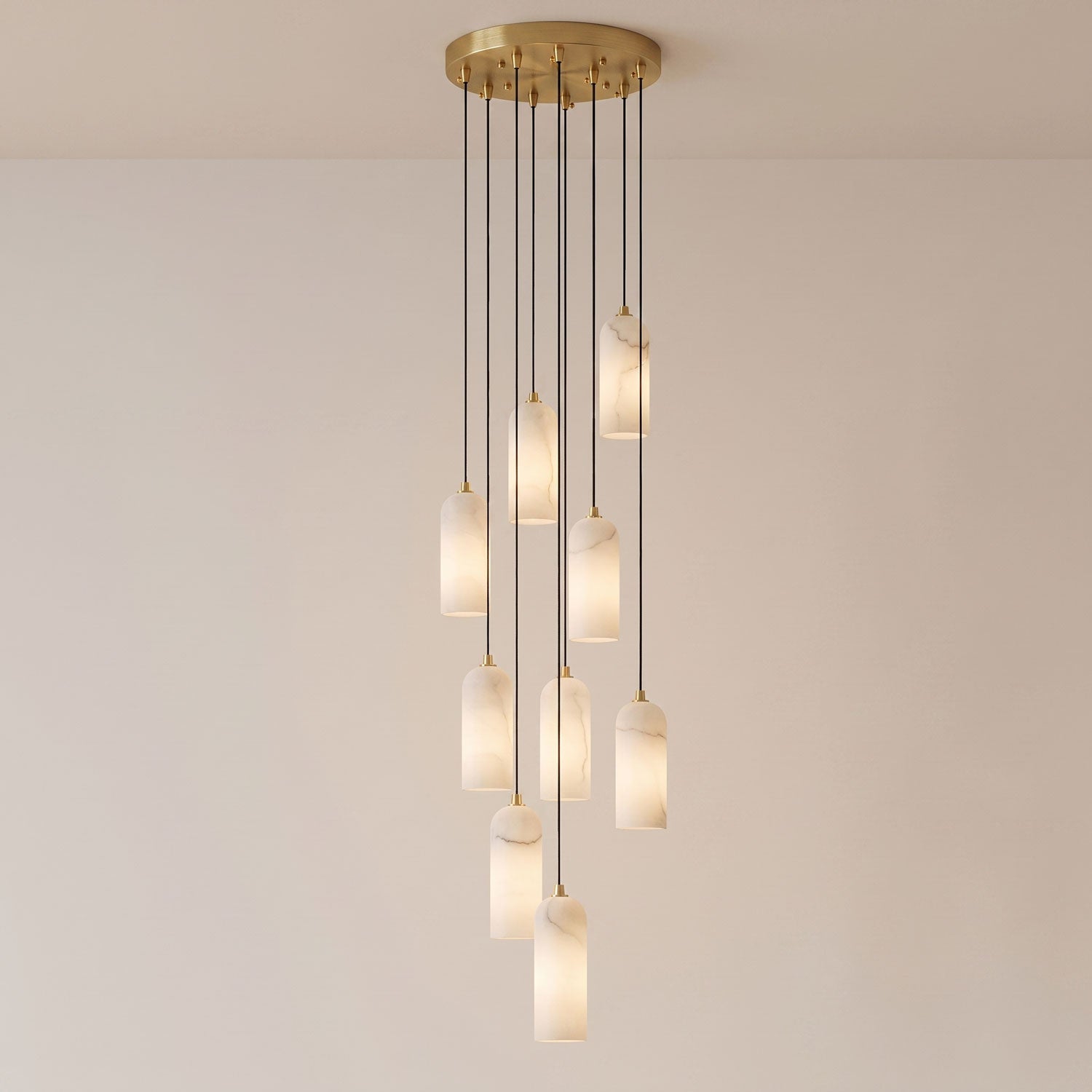 Willowmont Alabaster Pendant Light