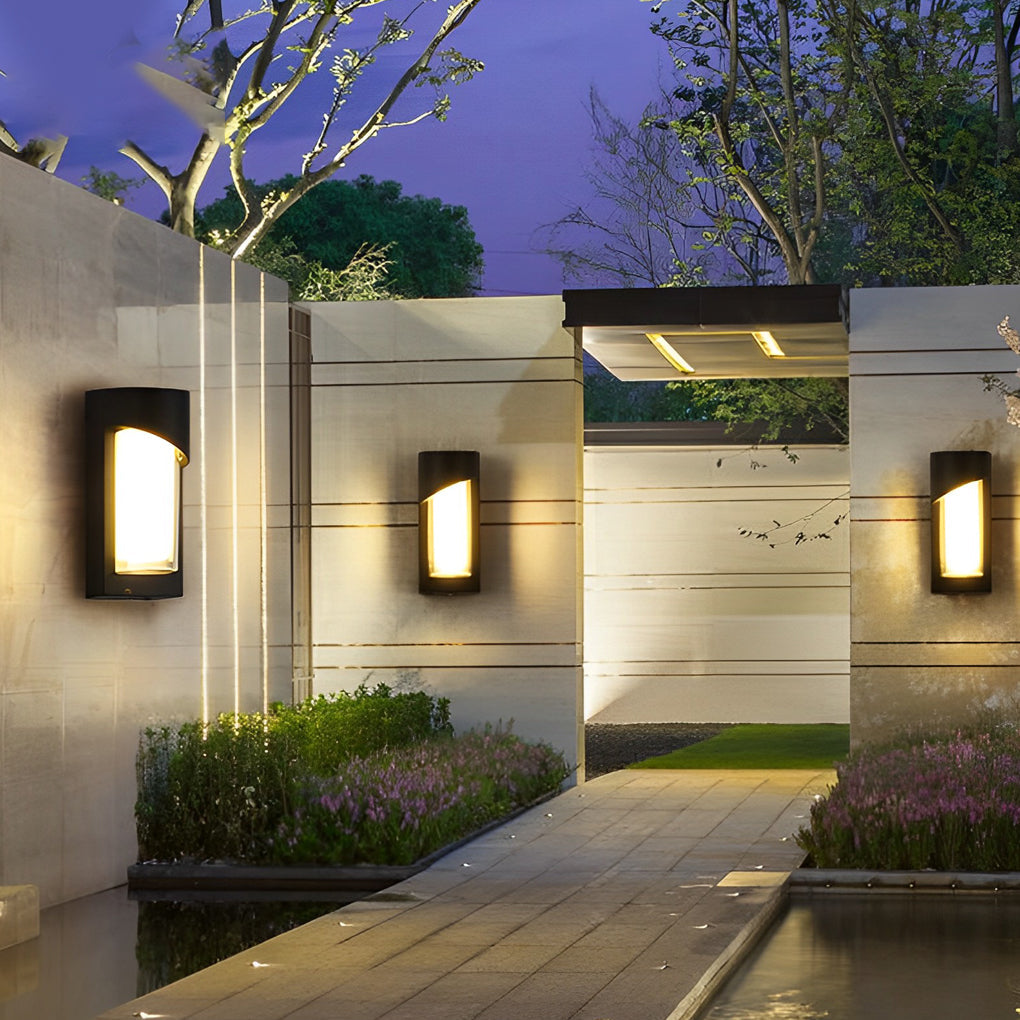 Linette Creative LED Modern Aluminum Outdoor Wall Lamp