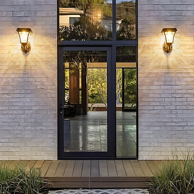 Kit LED Classic Modern Aluminum Outdoor Wall Sconce Light