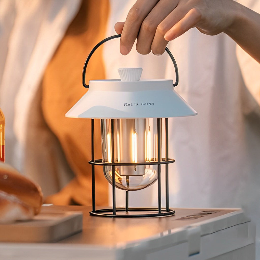 Lucian LED Stand Portable Plastic Outdoor Hanging Lanterns