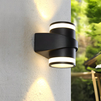 Wiona Round LED Aluminum Outdoor Wall Washer Lights