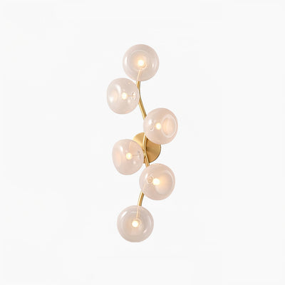Velarina Wall Lamp Vine Nordic Art Glass Metal