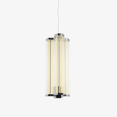 Hexagonal Glass Pendant Lamp