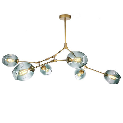 Valentina Nordic Modern Glass Pendant Light Bubble - Neutral Decor