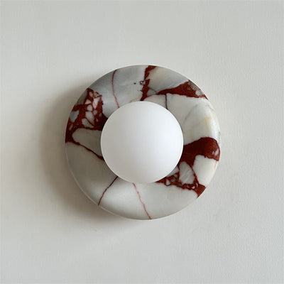 Avi Marble Indoor Wall  Sconce