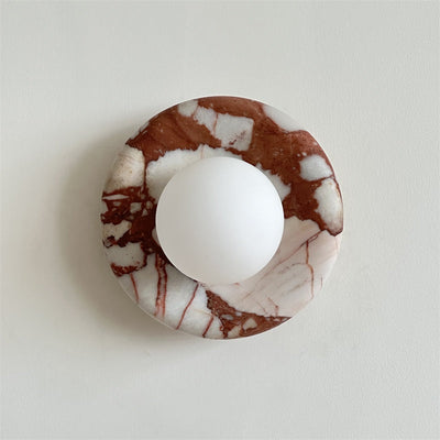 Avi Marble Indoor Wall  Sconce