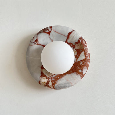 Avi Marble Indoor Wall  Sconce