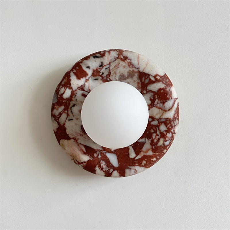 Avi Marble Indoor Wall  Sconce