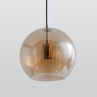 Valentina Nordic Glass Globe Pendant Light Bedroom - Neutral Decor
