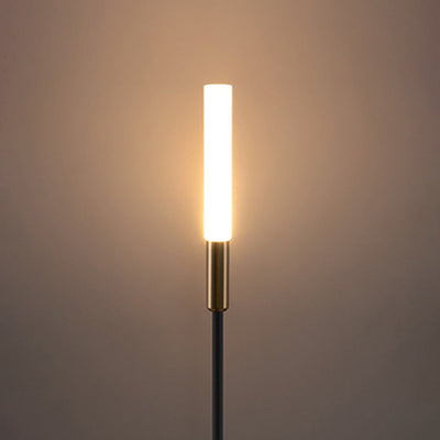 Ray Modern Reed Solar Outdoor Post Light - Neutral Decor