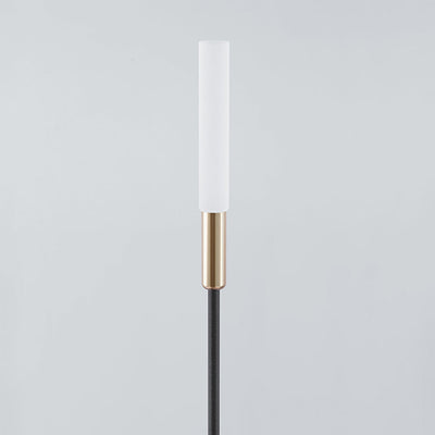 Ray Modern Reed Solar Outdoor Post Light - Neutral Decor