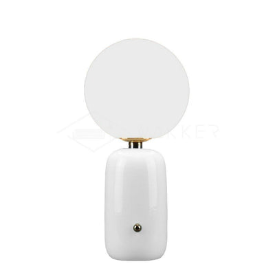 Nyxen Glass Industrial Table Lamp