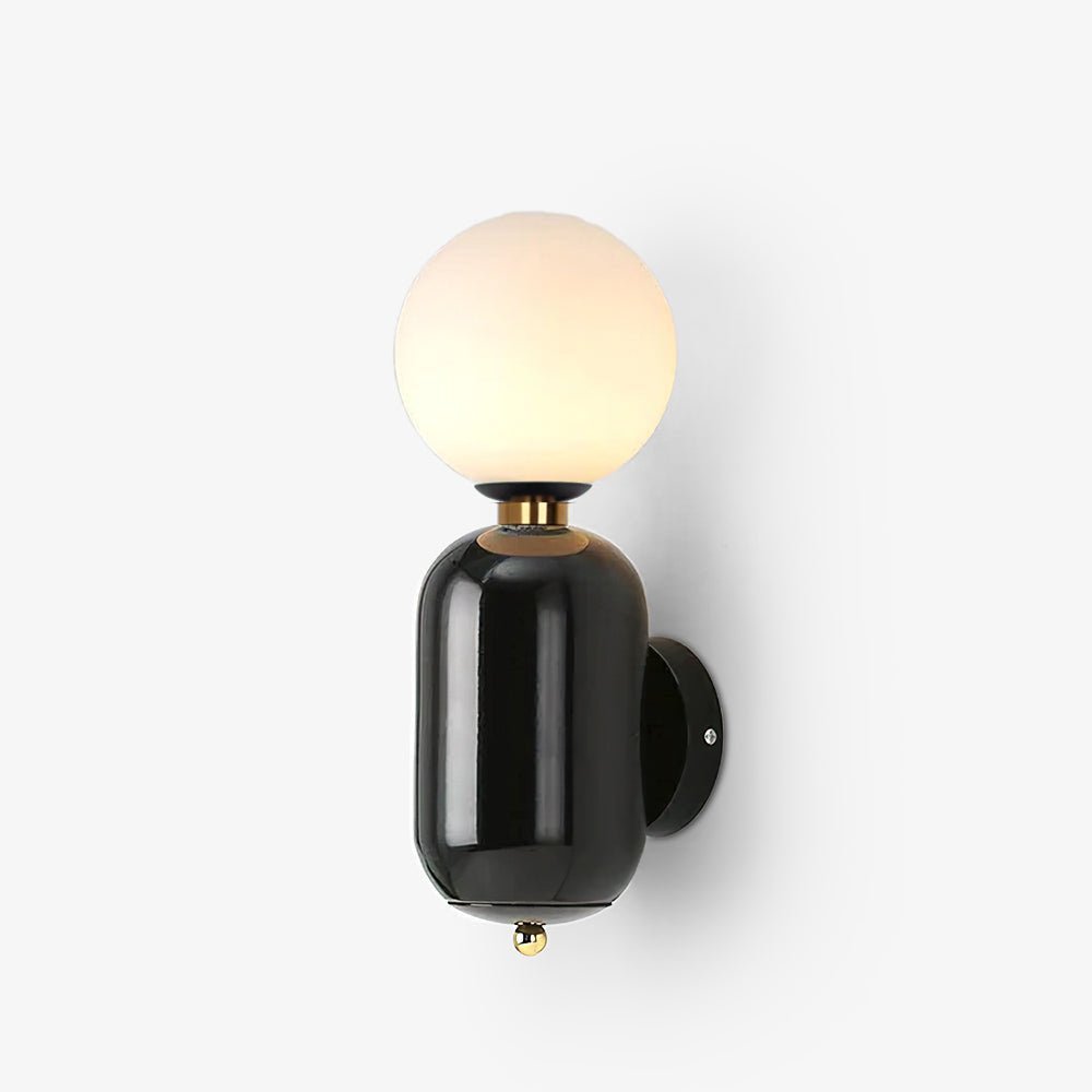 Celorina Modern Minimalist Glass Wall Light