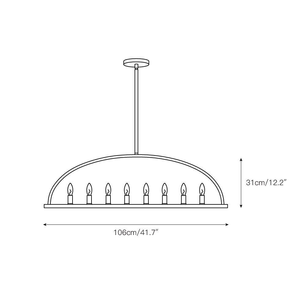 Orelerora Linear Chandelier