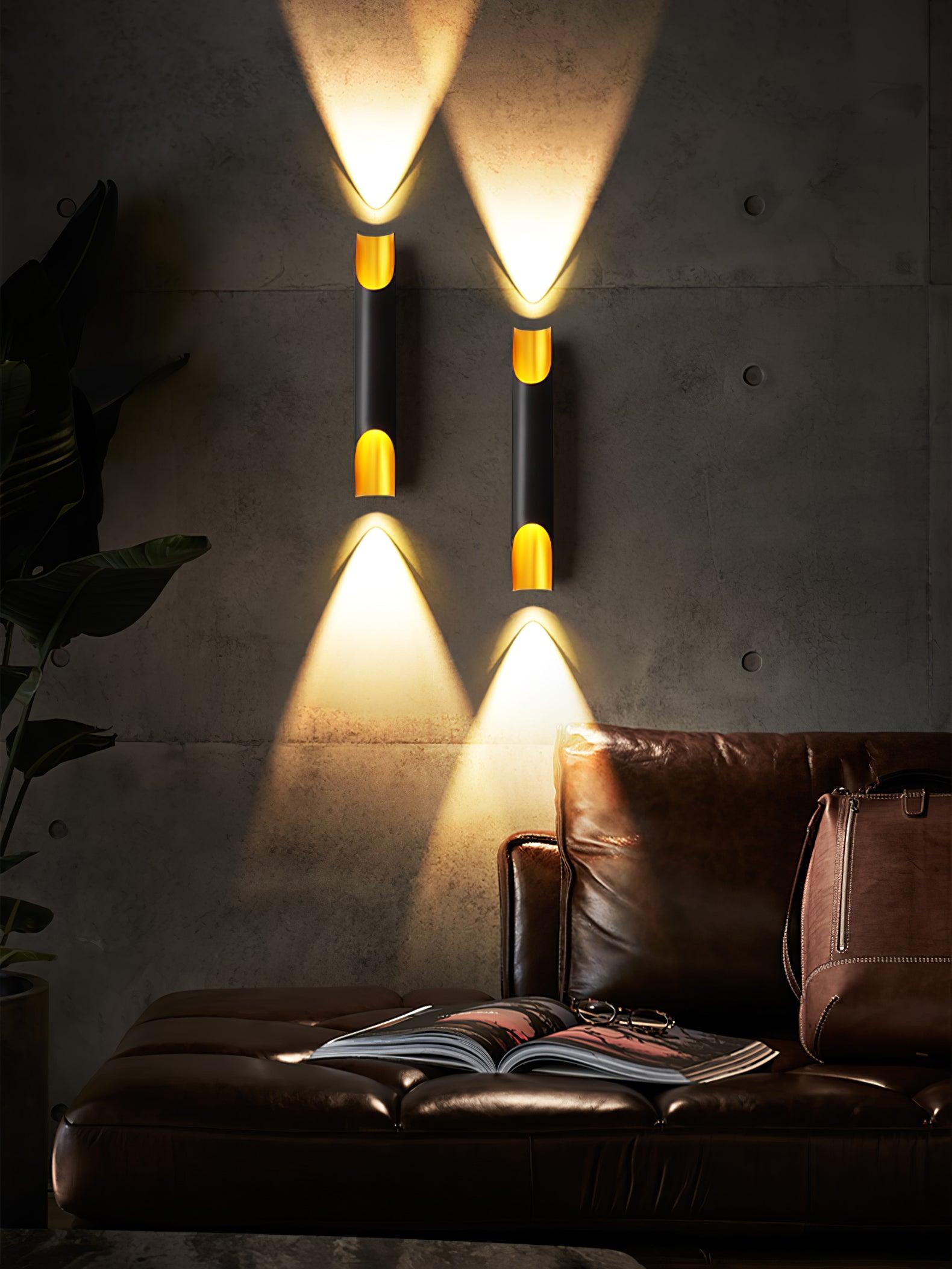 Norearia Modern Minimalist Straight Wall Lamp