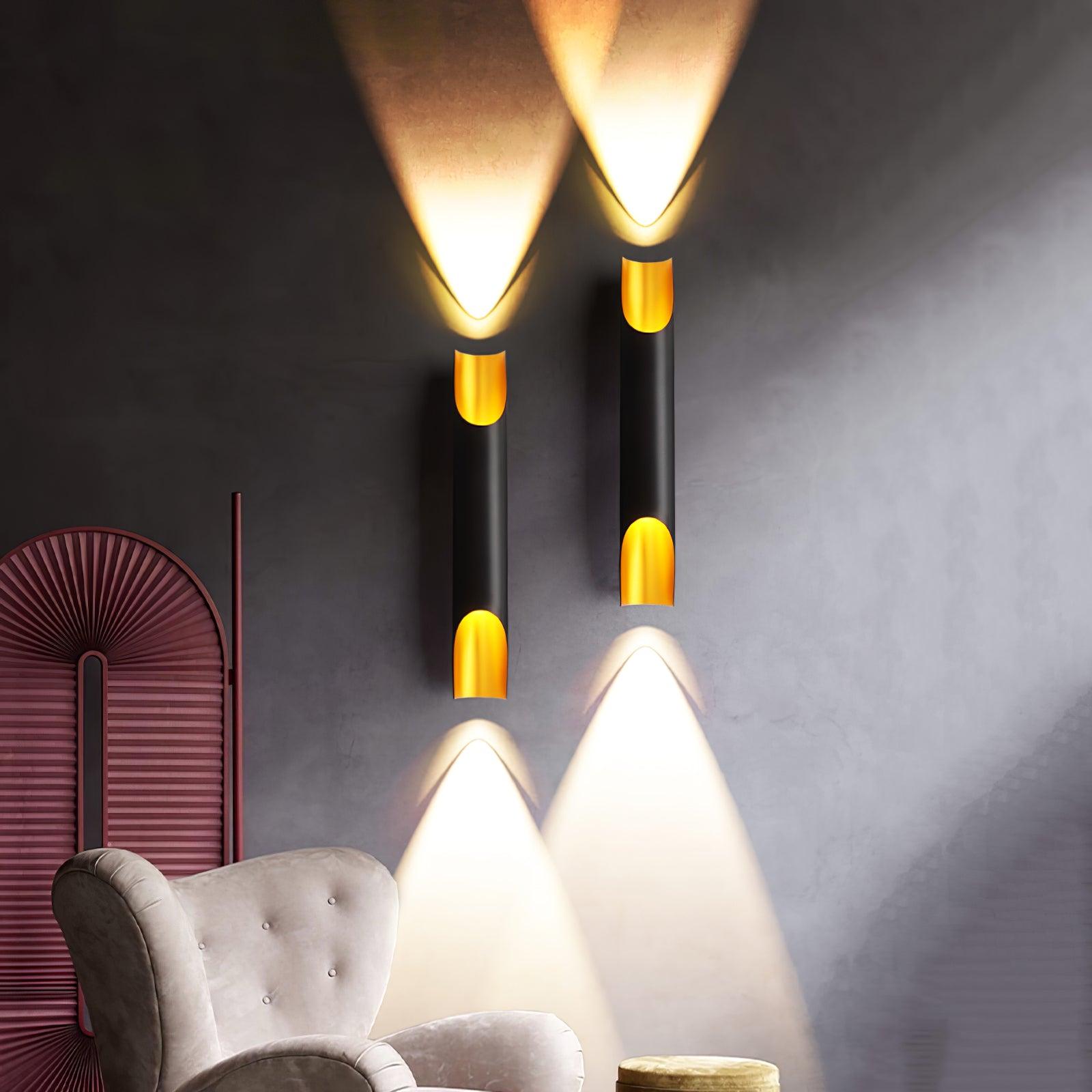 Norearia Modern Minimalist Straight Wall Lamp
