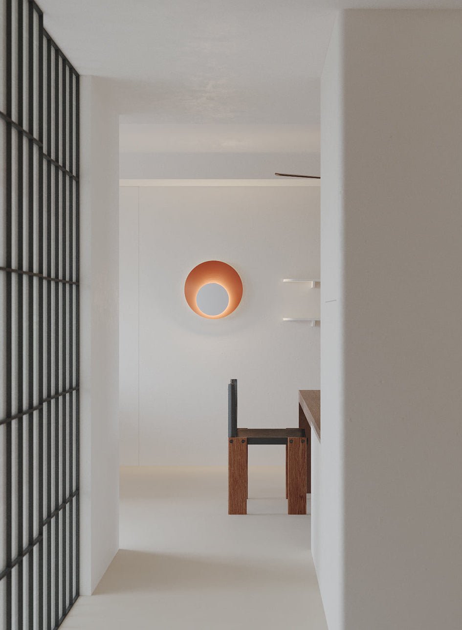 Crescent Halo Wall Sconce