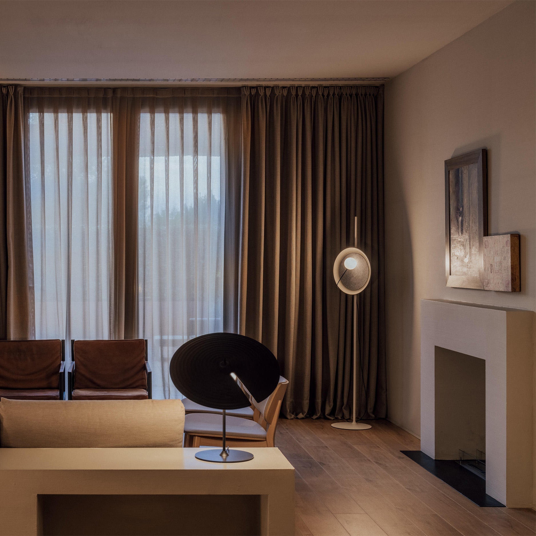 Acoustic Floor Lamp