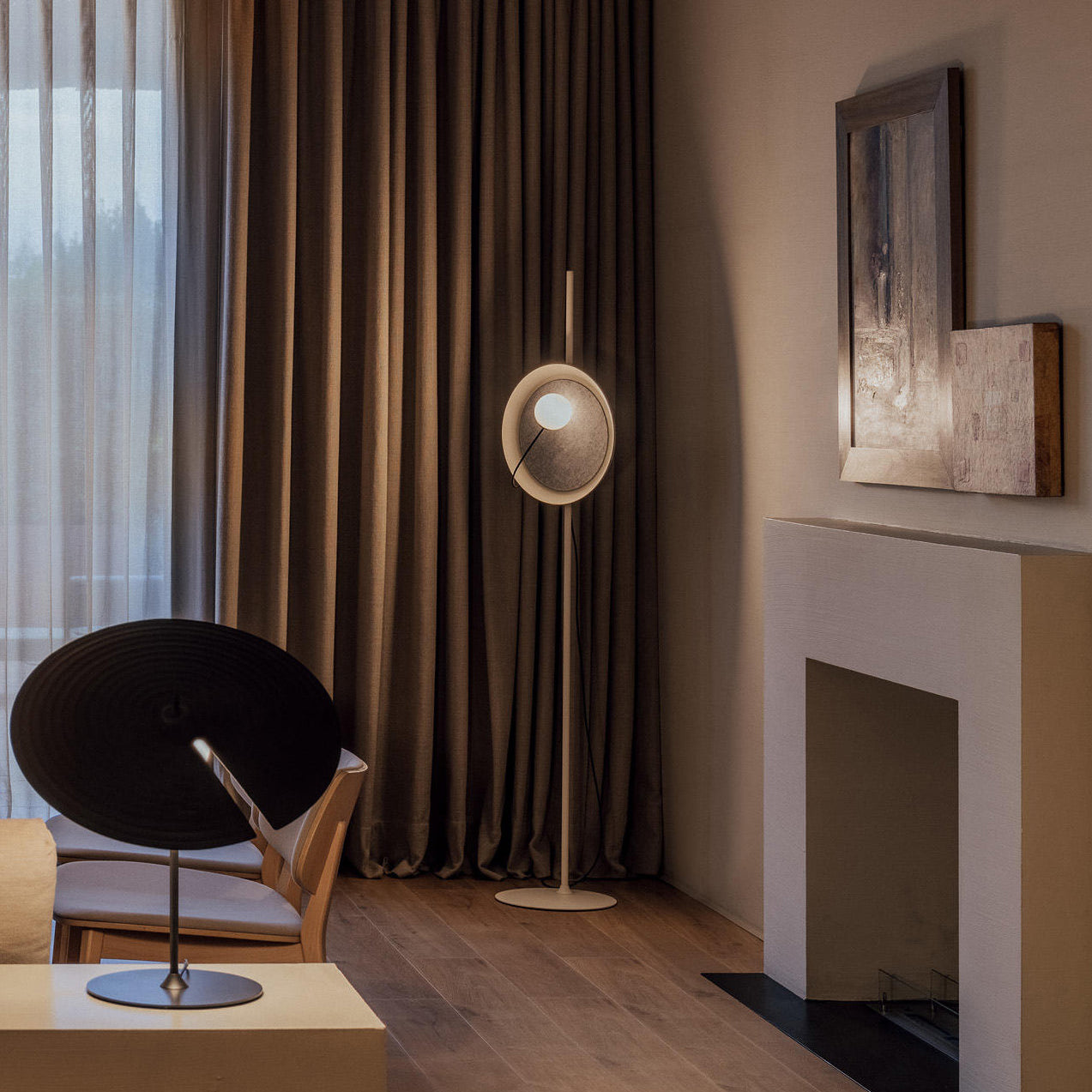 Acoustic Floor Lamp