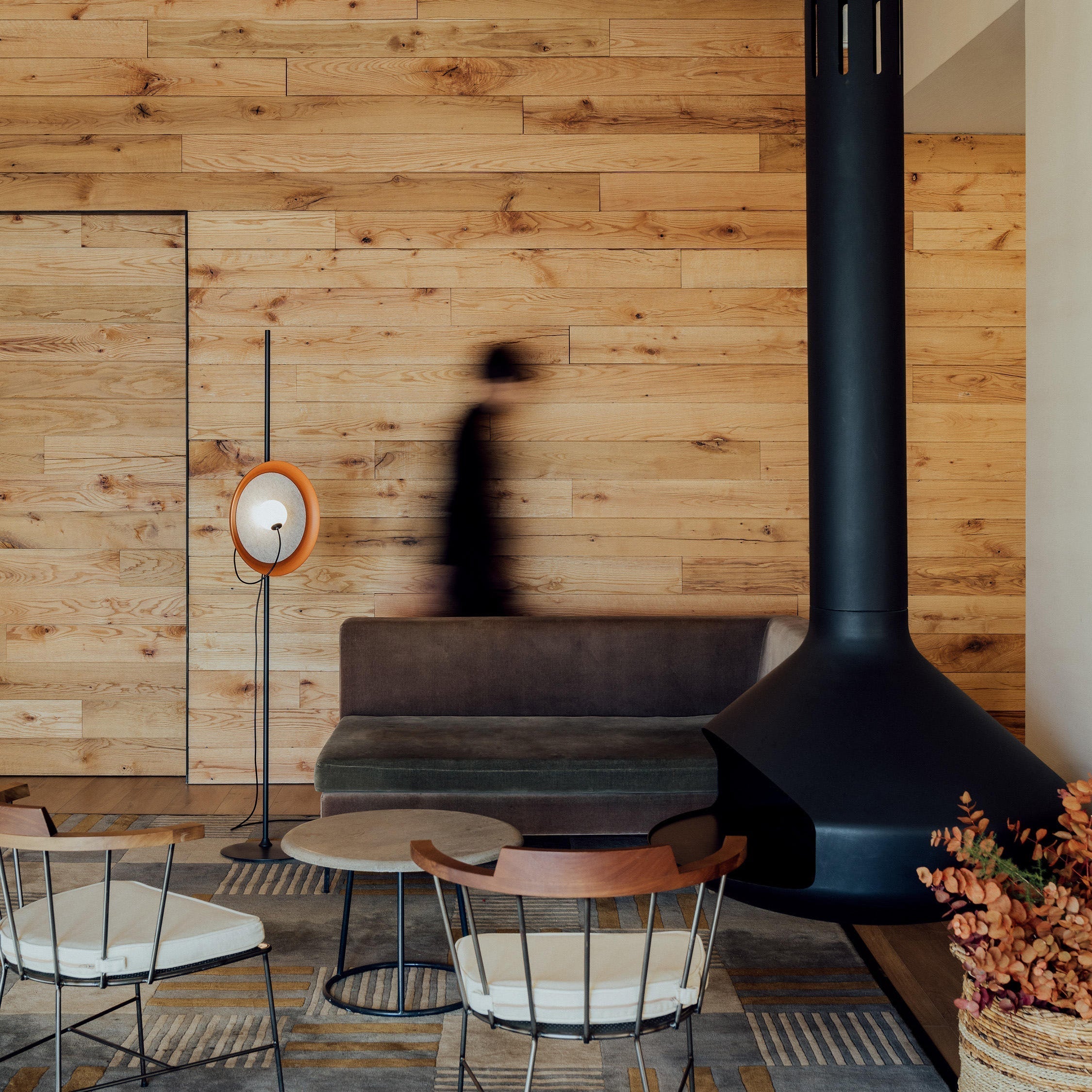 Acoustic Floor Lamp