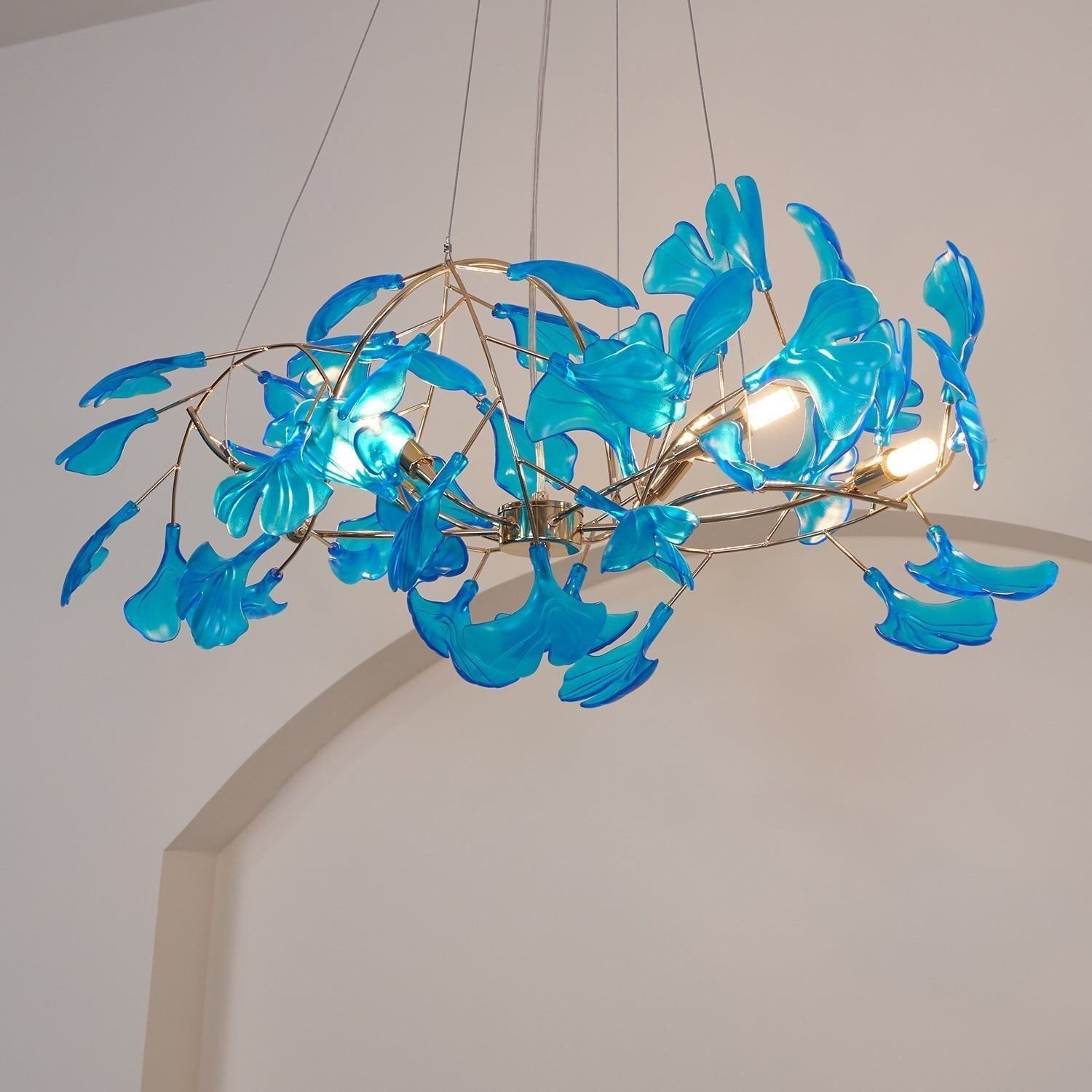 Ralenis Luxury Ginkgo Leaf Chandelier