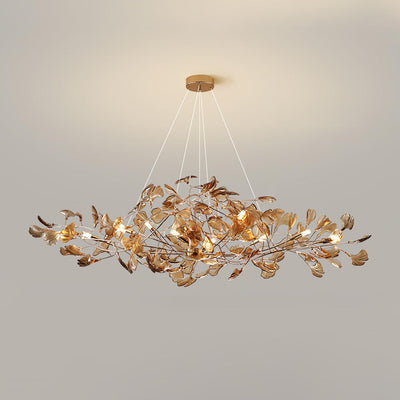 Ralenis Luxury Ginkgo Leaf Chandelier