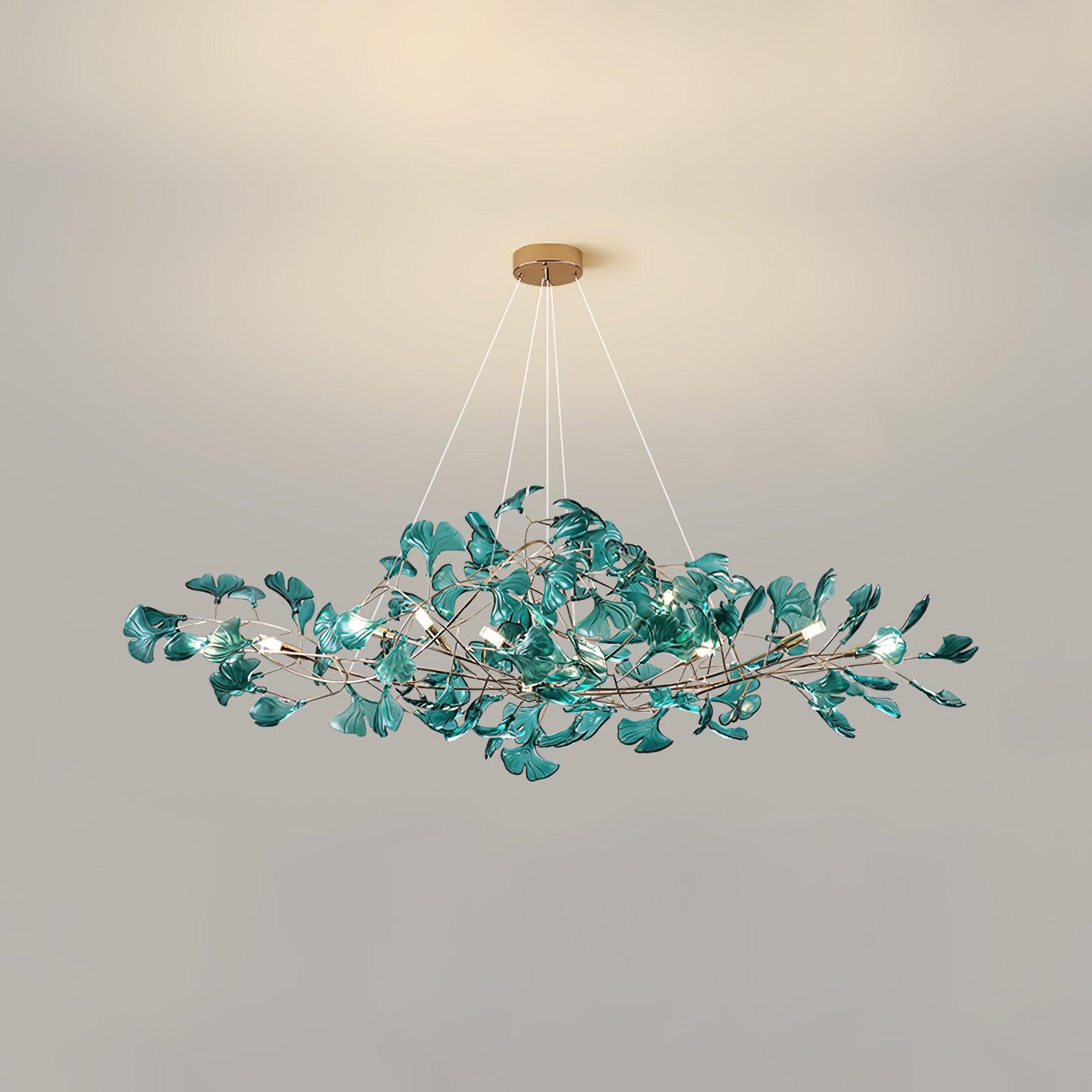 Ralenis Luxury Ginkgo Leaf Chandelier