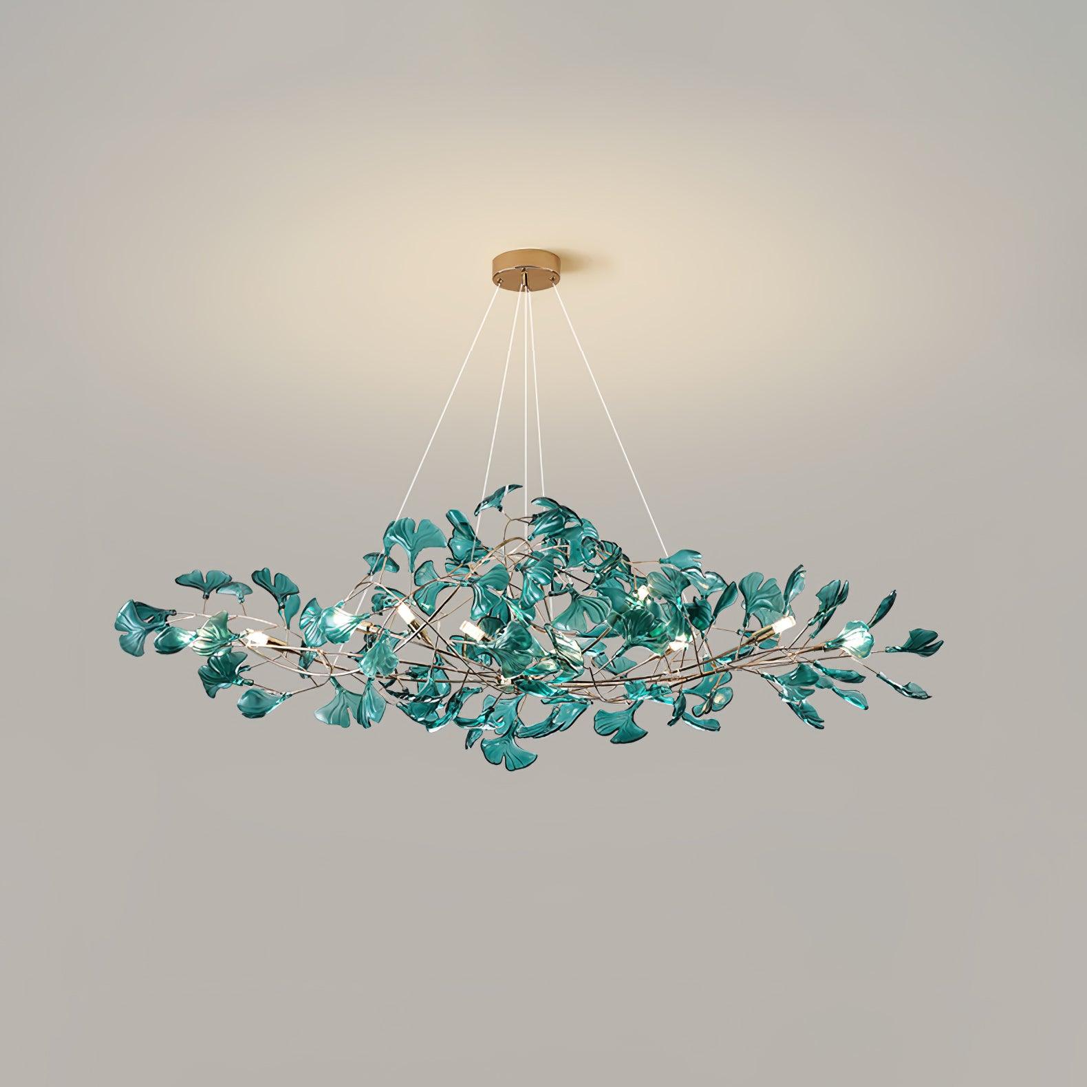 Ralenis Luxury Ginkgo Leaf Chandelier