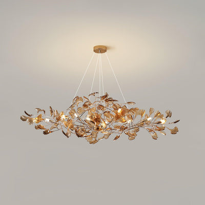 Ralenis Luxury Ginkgo Leaf Chandelier