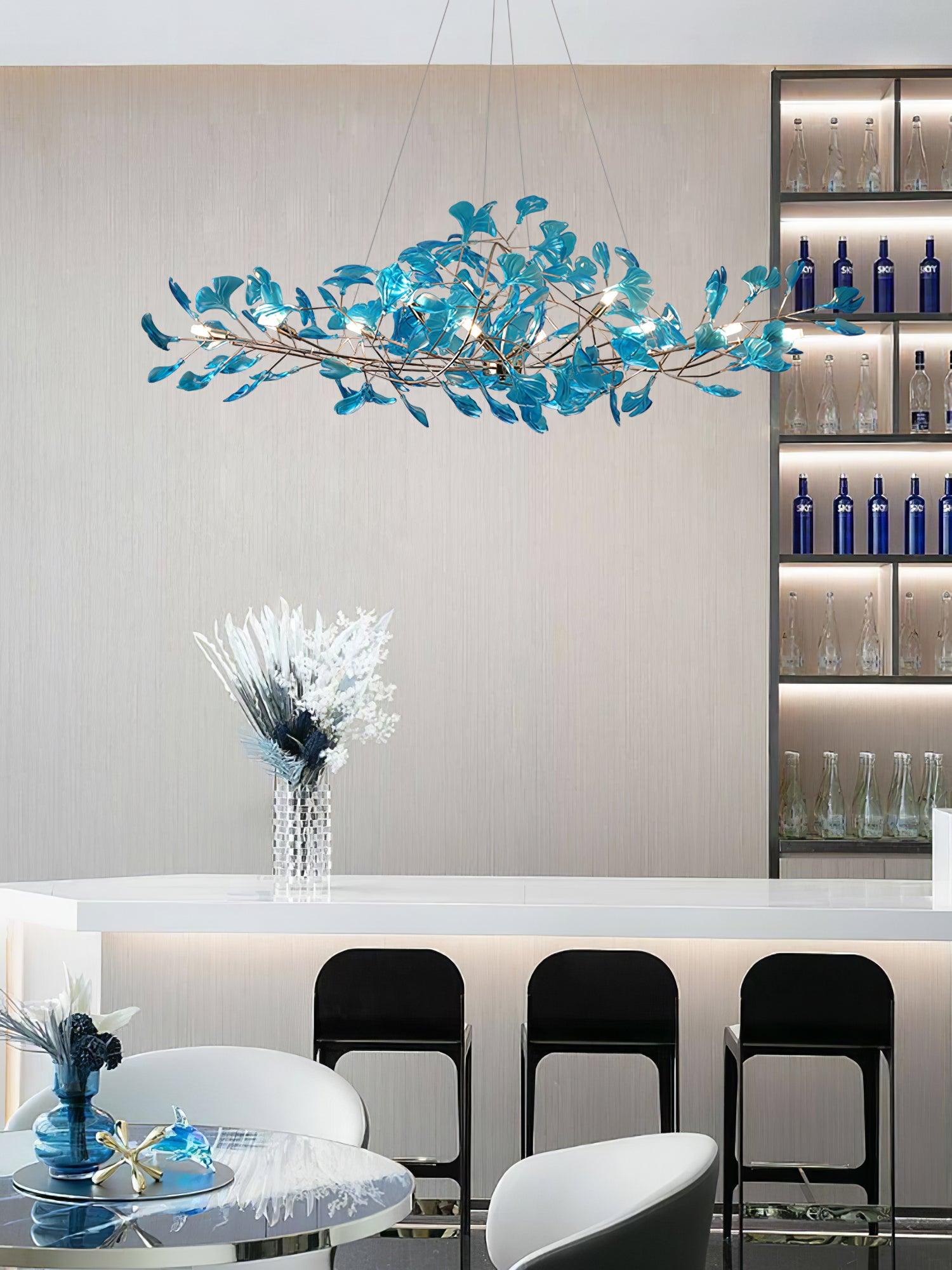 Ralenis Luxury Ginkgo Leaf Chandelier