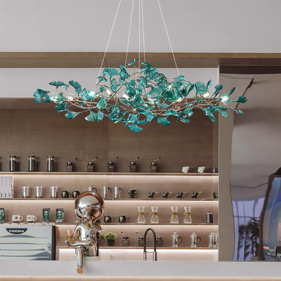 Ralenis Luxury Ginkgo Leaf Chandelier
