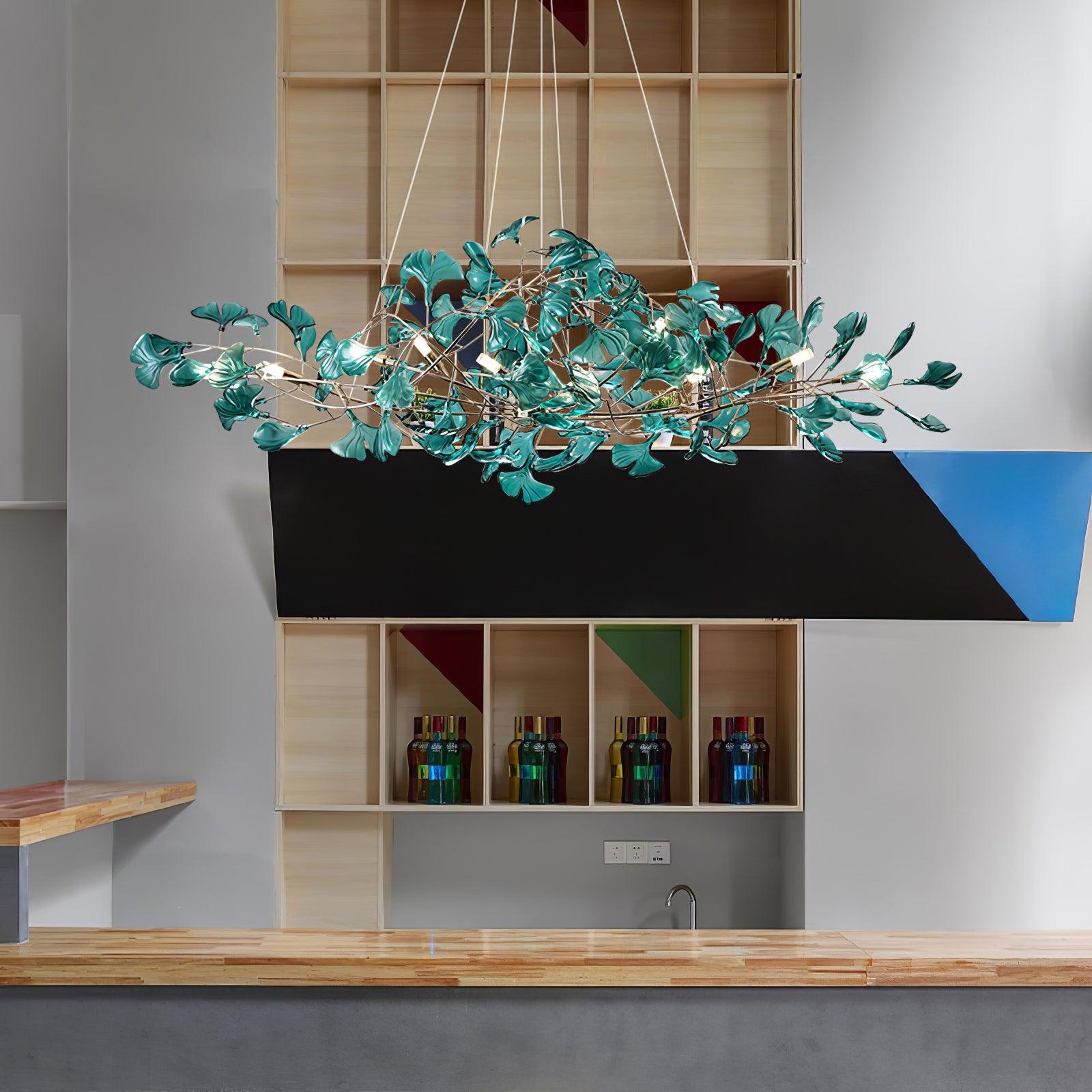 Ralenis Luxury Ginkgo Leaf Chandelier