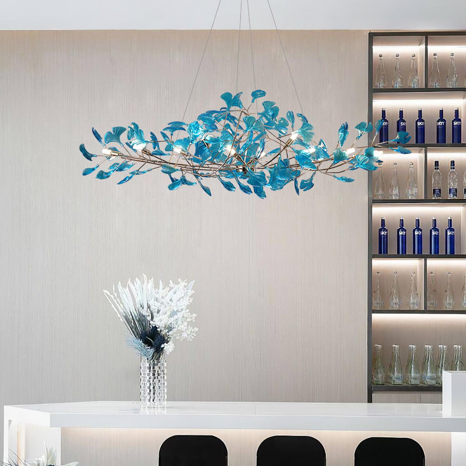 Ralenis Luxury Ginkgo Leaf Chandelier