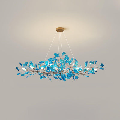 Ralenis Luxury Ginkgo Leaf Chandelier