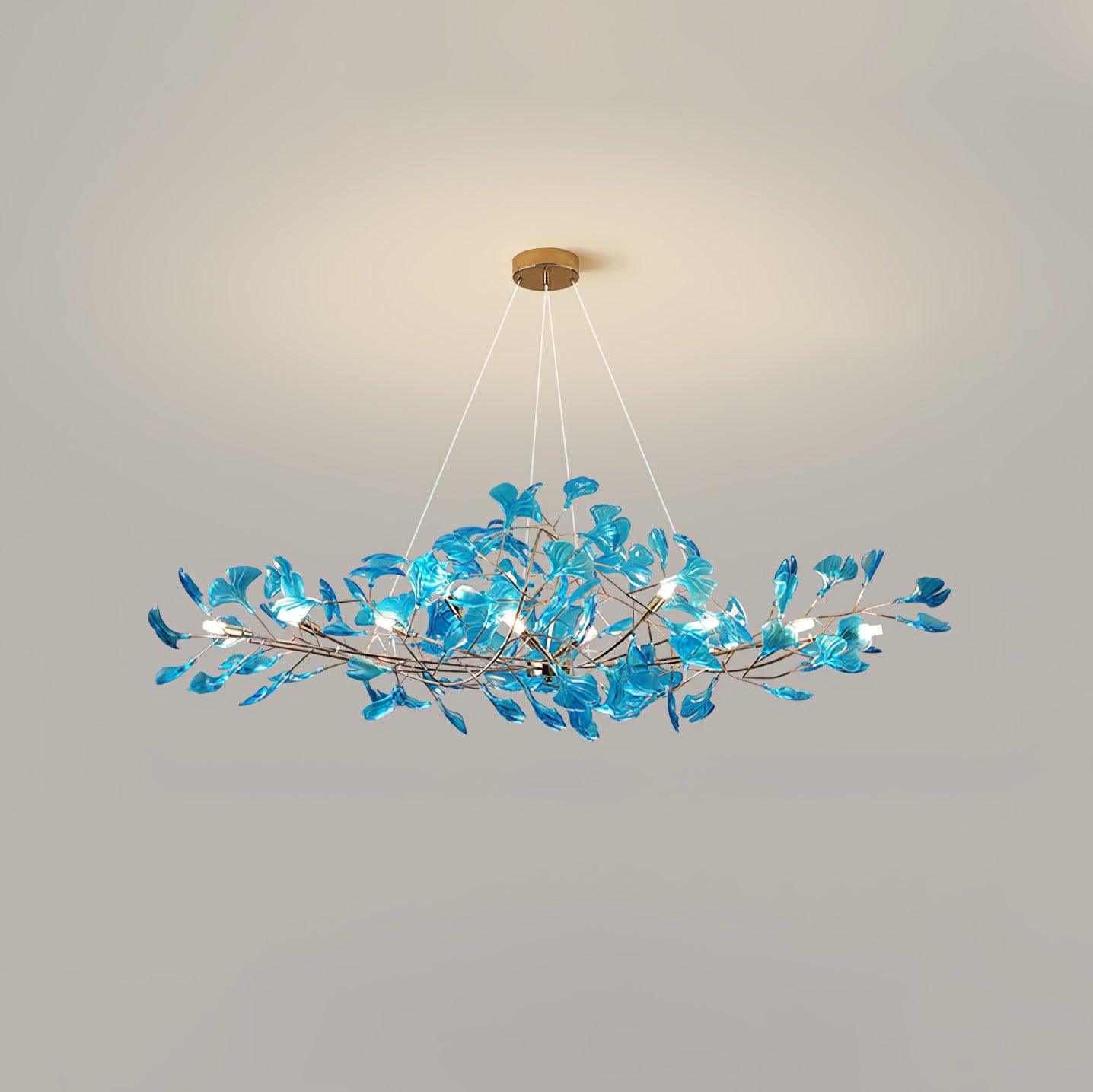 Ralenis Luxury Ginkgo Leaf Chandelier