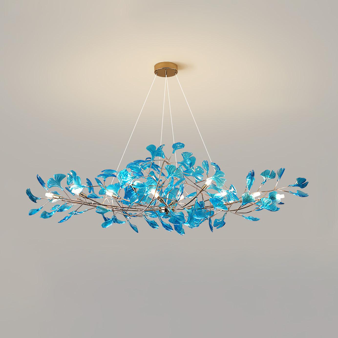 Ralenis Luxury Ginkgo Leaf Chandelier