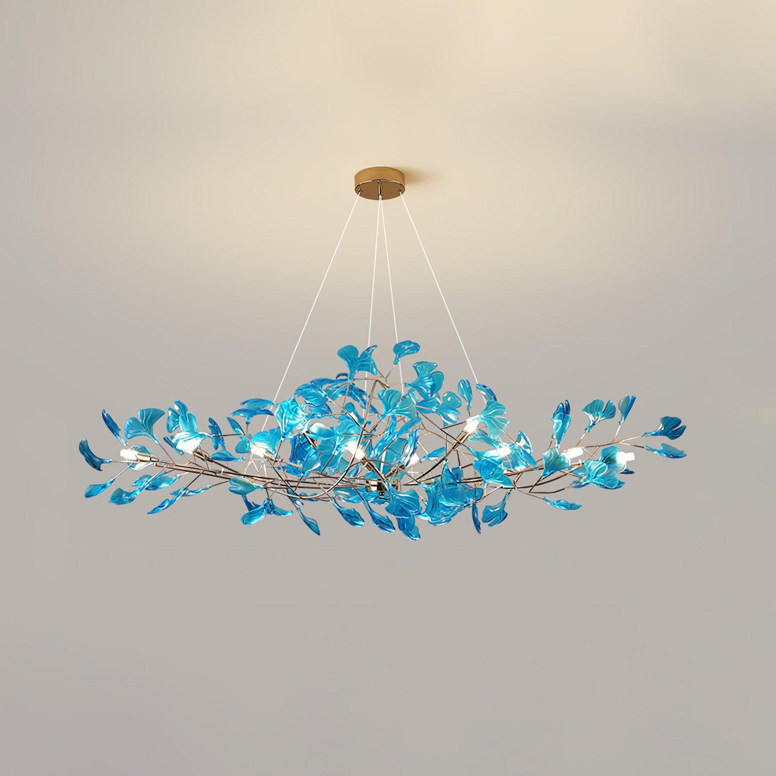 Ralenis Luxury Ginkgo Leaf Chandelier