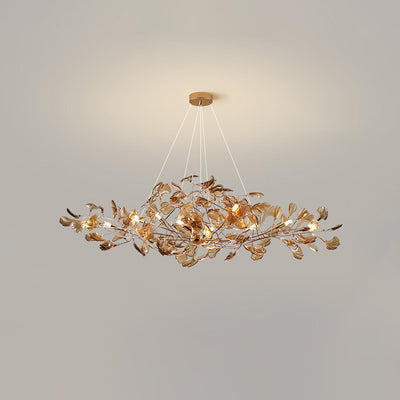 Ralenis Luxury Ginkgo Leaf Chandelier