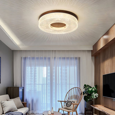 Nirinelle Ceiling Lamp Acrylic Ring Modern Minimalist