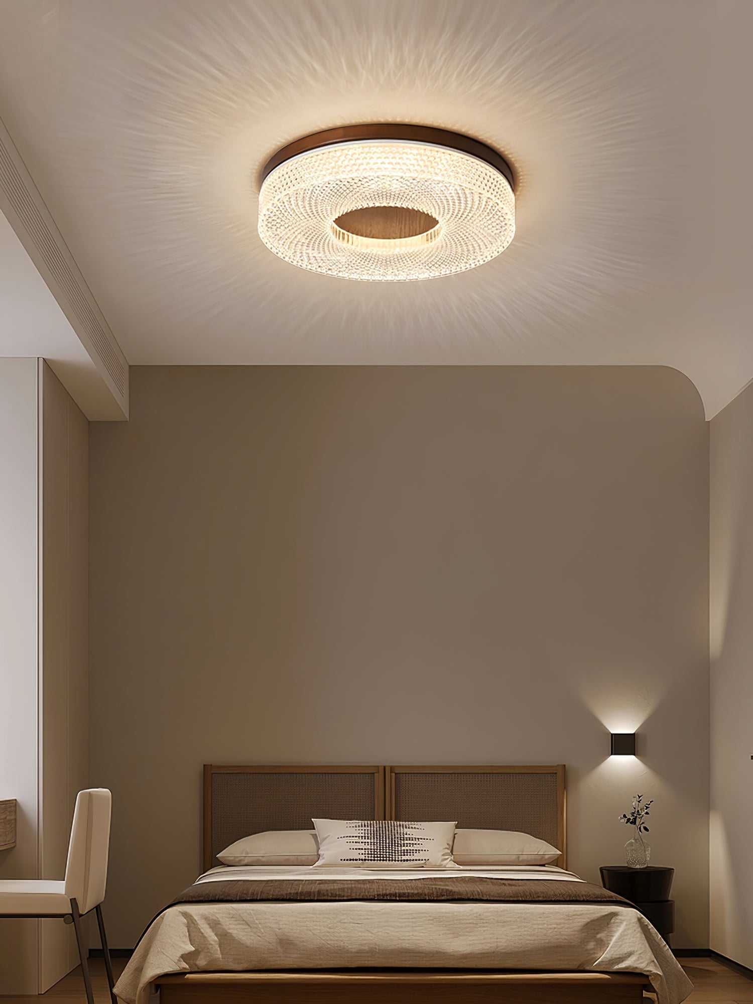Nirinelle Ceiling Lamp Acrylic Ring Modern Minimalist