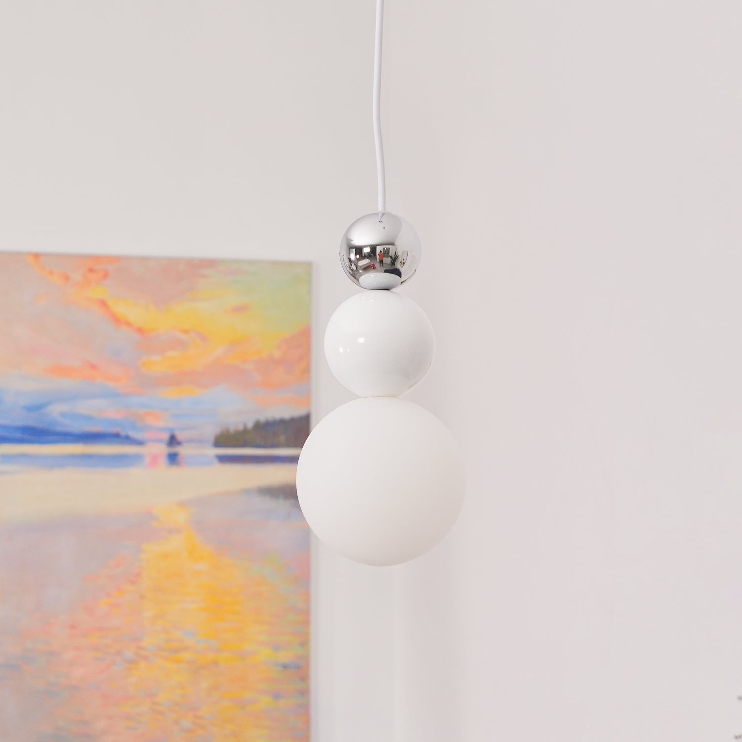 Elynd Acrylic Three Ball Pendant Lamp